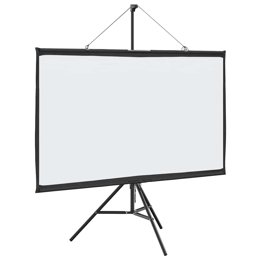 Écran de projection Vidaxxl avec trépied 72 pouces 16:9