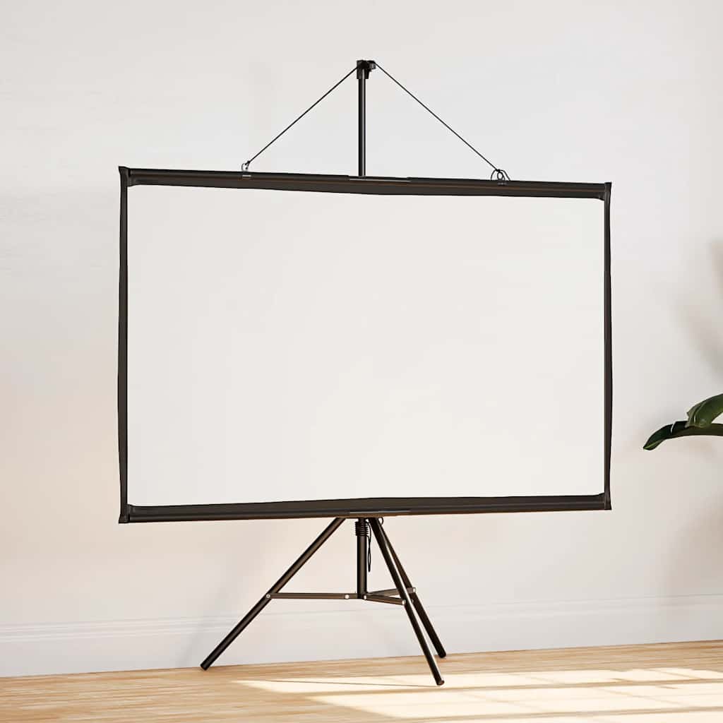 Écran de projection Vidaxxl avec trépied 72 pouces 16:9