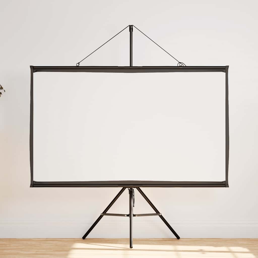 Écran de projection Vidaxxl avec trépied 72 pouces 16:9