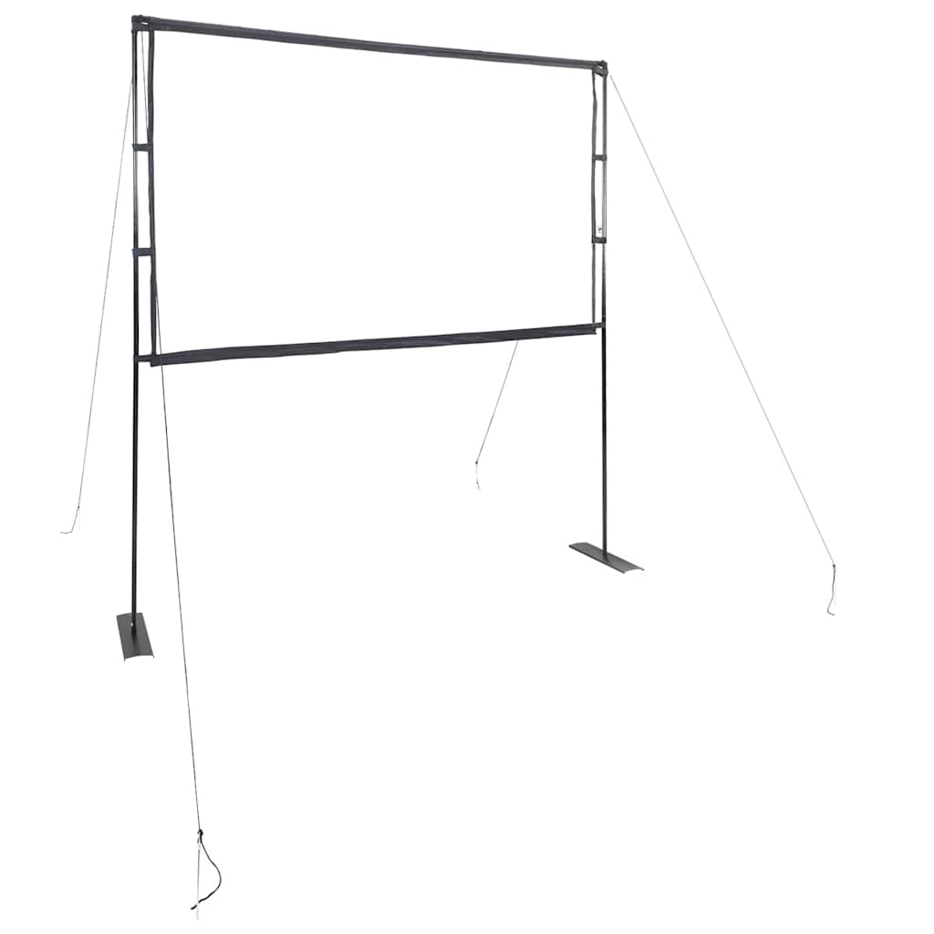 Écran de projection Vidaxxl avec supports 90 pouces 16:9
