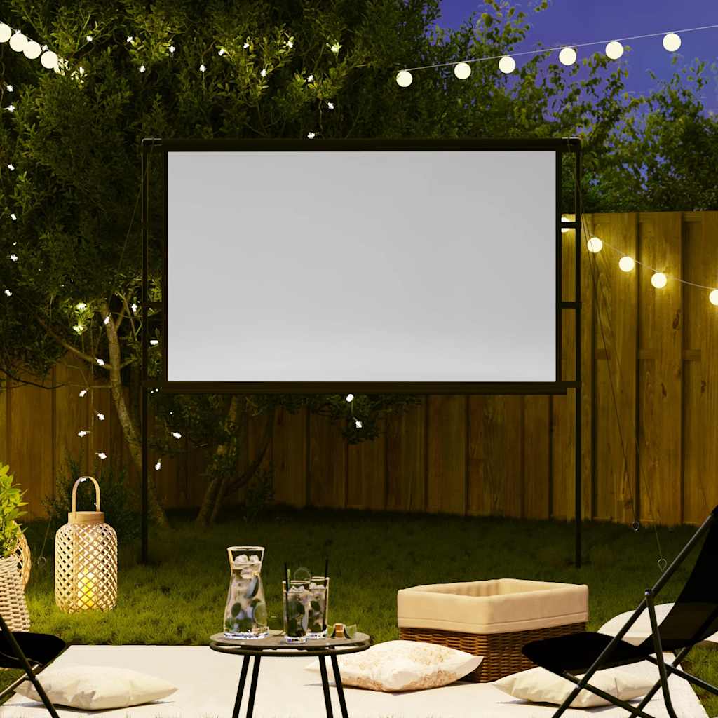 Écran de projection VidaXL avec supports 100 pouces 16:9