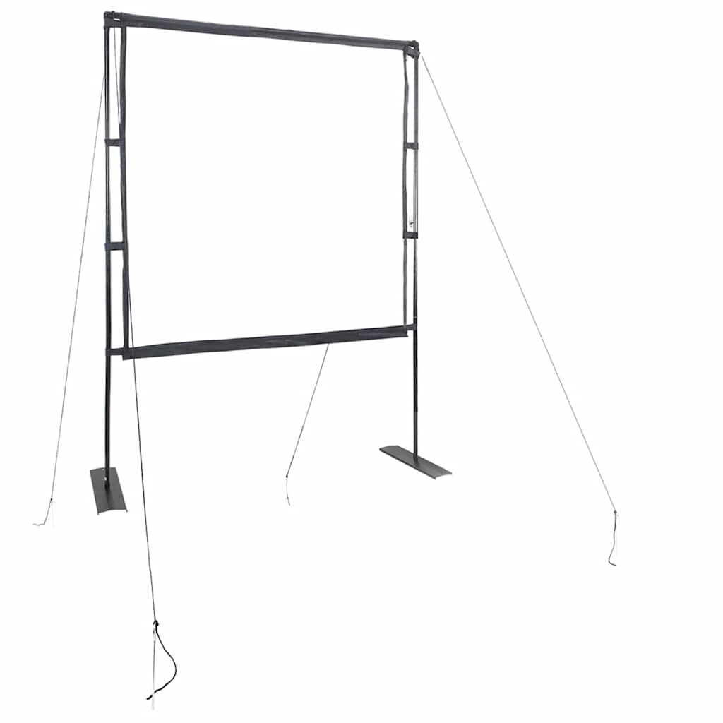 Écran de projection Vidaxxl avec supports 89 pouces 1:1
