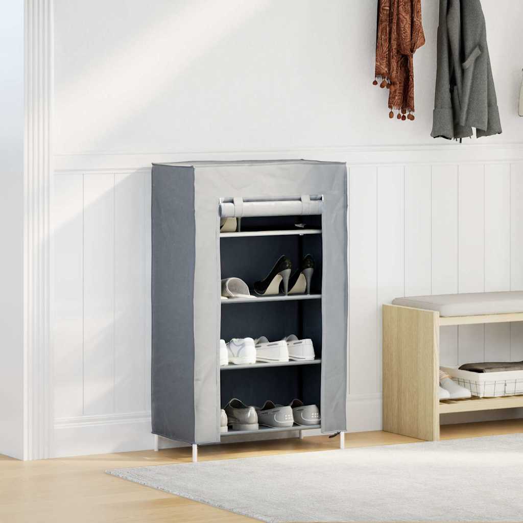 Vidaxx armoire à chaussures 60,5x30x97 cm gris intissé