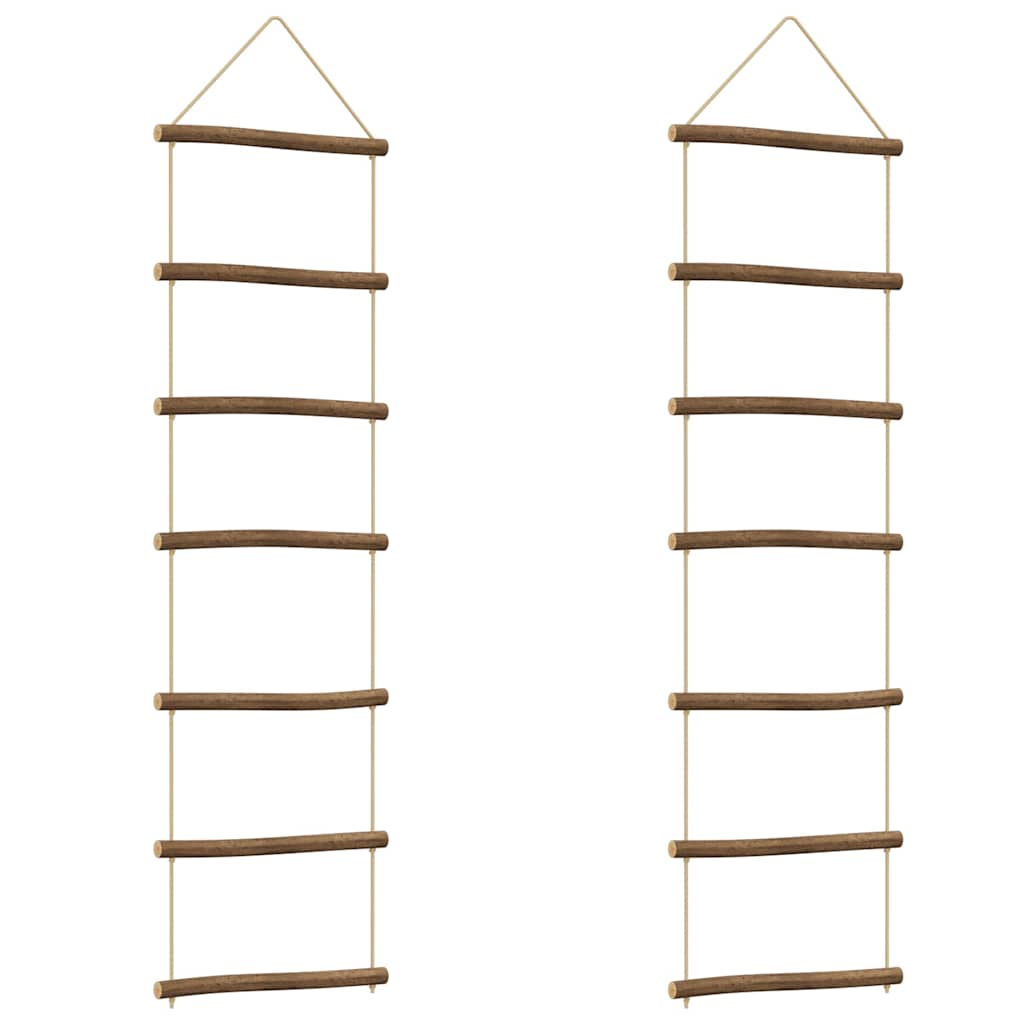 Échelle de décorations murales vidaxl - Branche Naturel en forme de 2 pcs 30x100 cm
