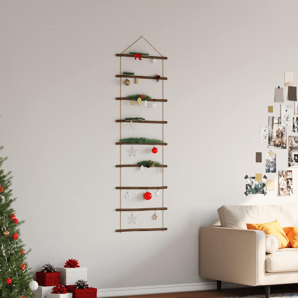 Échelle de décoration de paroi Vidaxl - Branche naturelle de 50x150 cm