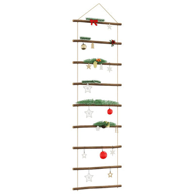 Échelle de décoration de paroi Vidaxl - Branche naturelle de 50x150 cm