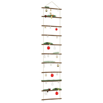 Échelle de décoration de paroi Vidaxl - Branche naturelle de 50x200 cm