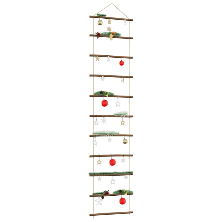 Échelle de décoration de paroi Vidaxl - Branche naturelle de 50x200 cm