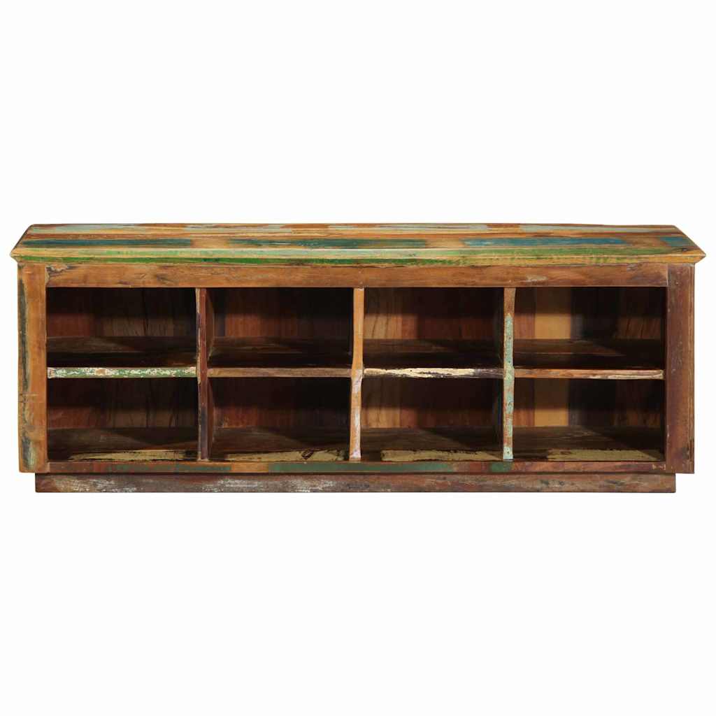 Vidaxx meuble à chaussures marron 110 x 35 x 40 cm bois massif recyclé