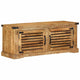 Vidaxx armoire à chaussures marron 110 x 38 x 45 cm bois de manguier massif