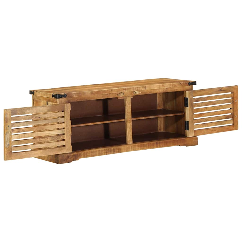 Vidaxx armoire à chaussures marron 110 x 38 x 45 cm bois de manguier massif