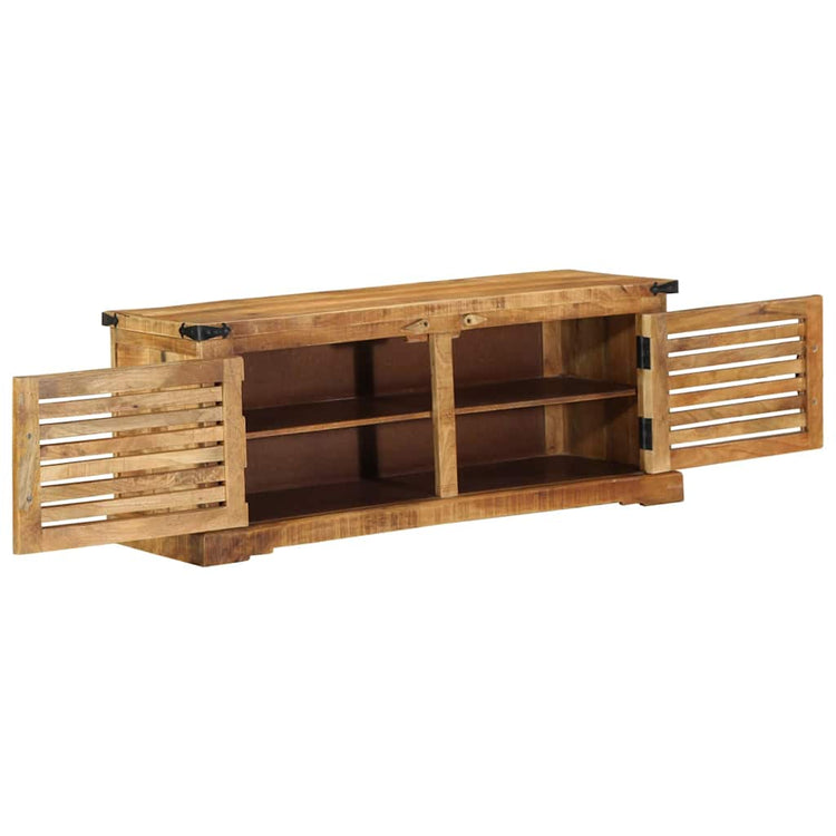 Vidaxx armoire à chaussures marron 110 x 38 x 45 cm bois de manguier massif
