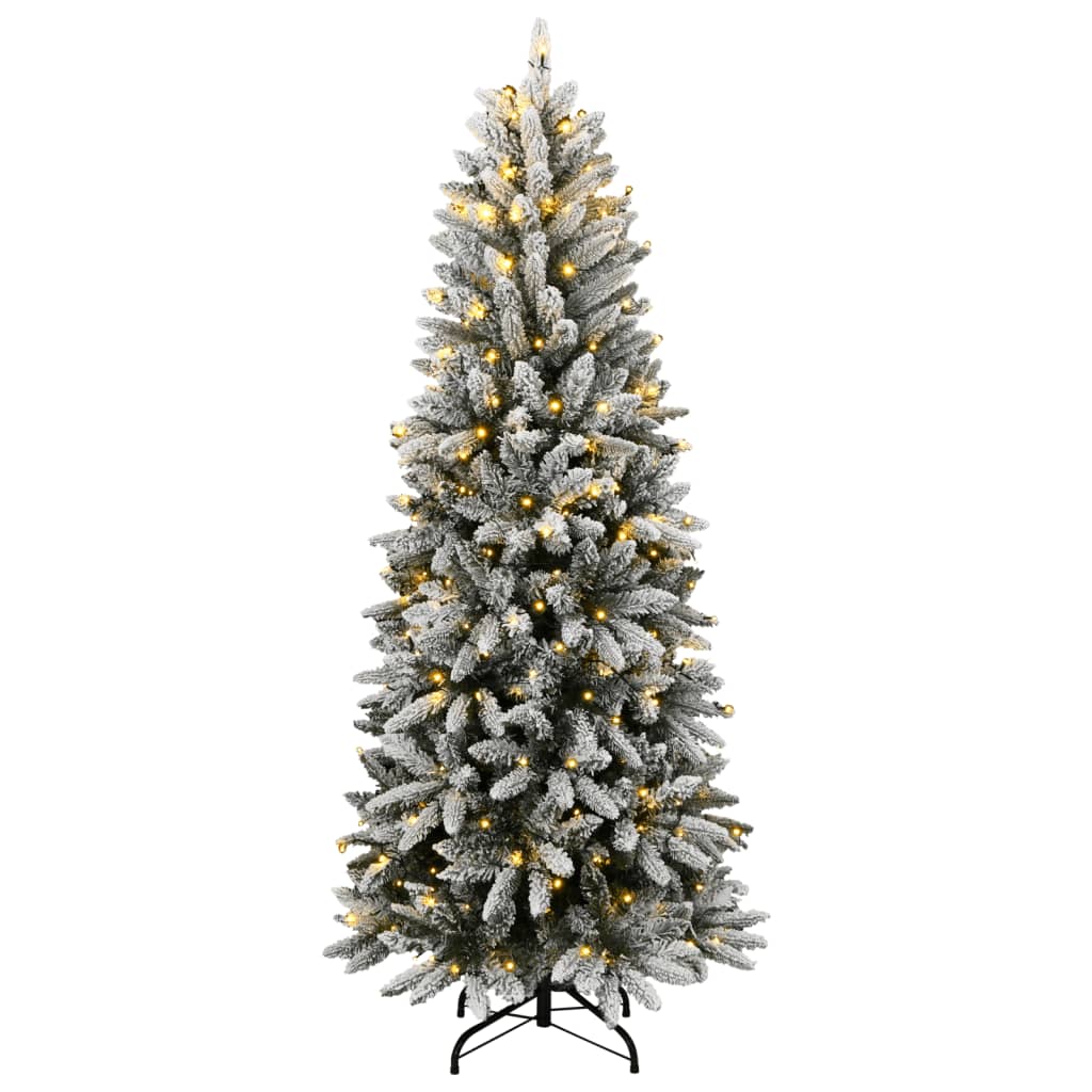 Sapin de Noël artificiel Vidaxx avec 300 LED et neige 240 cm