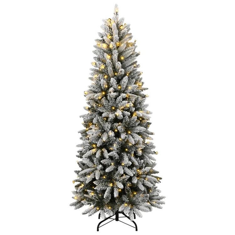 Sapin de Noël artificiel Vidaxx avec 300 LED et neige 240 cm