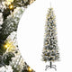 Sapin de Noël artificiel Vidaxx avec 150 LED et neige 120 cm