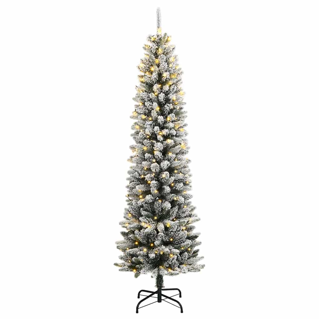 Sapin de Noël artificiel Vidaxx avec 150 LED et neige 120 cm