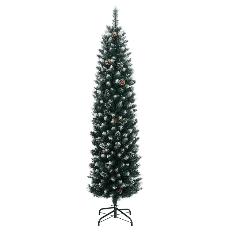 Vidaxx sapin de Noël artificiel étroit avec 150 LED 120 cm