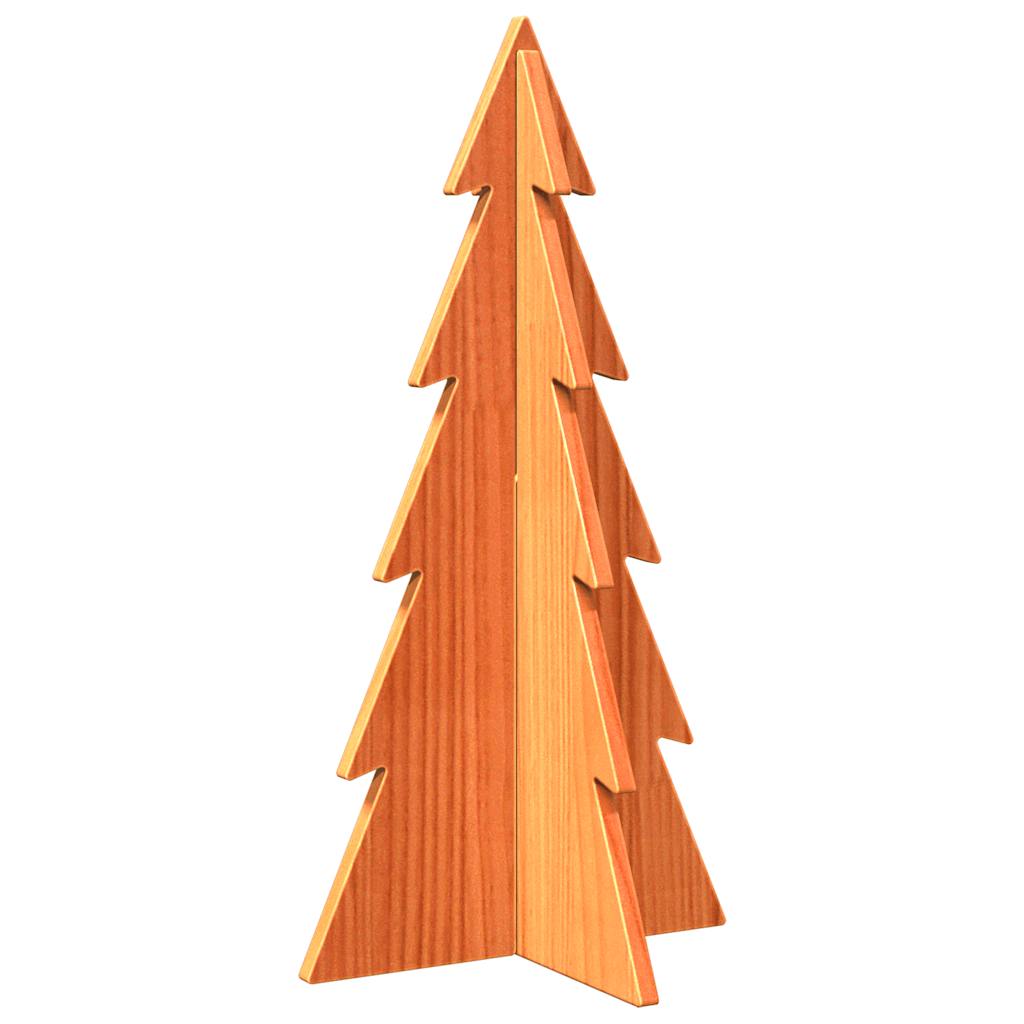 Vidaxl Décoration de Noël arbre de Noël 59,5 cm Brun
