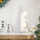 Vidaxl Christmas Decoration arbre de Noël 80 cm Pine solide blanc