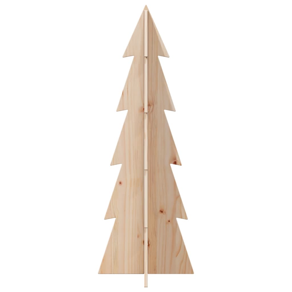 Vidaxl Décoration de Noël arbre de Noël 112 cm Pine solide