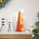 Vidaxl Décoration de Noël arbre de Noël 49 cm Brun