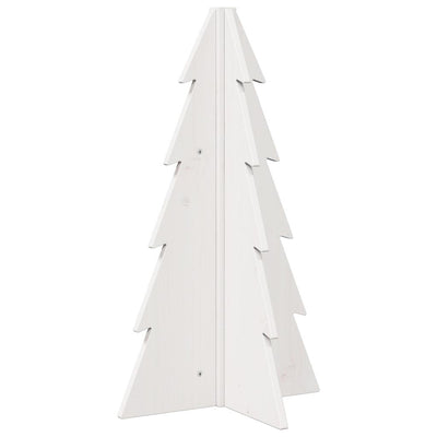 Vidaxl Christmas Decoration Arbre de Noël 69,5 cm Pine solide blanc
