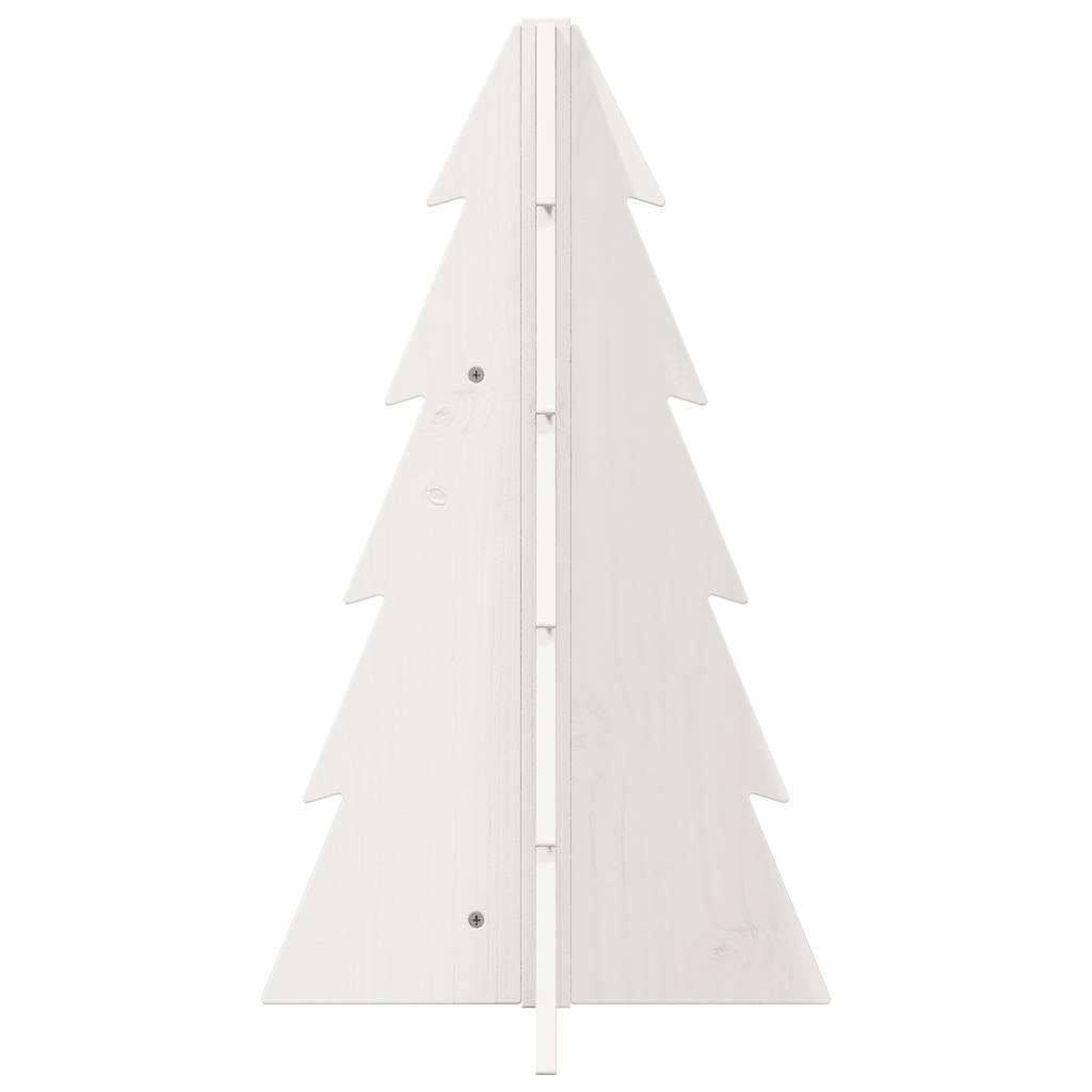 Vidaxl Christmas Decoration Arbre de Noël 69,5 cm Pine solide blanc