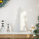 Vidaxl Christmas Decoration Arbre de Noël 69,5 cm Pine solide blanc