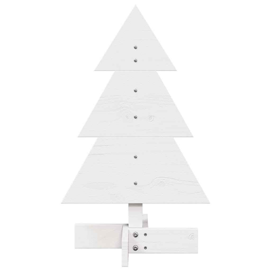 Vidaxl Décoration de Noël arbre de Noël 60 cm Pine solide blanc
