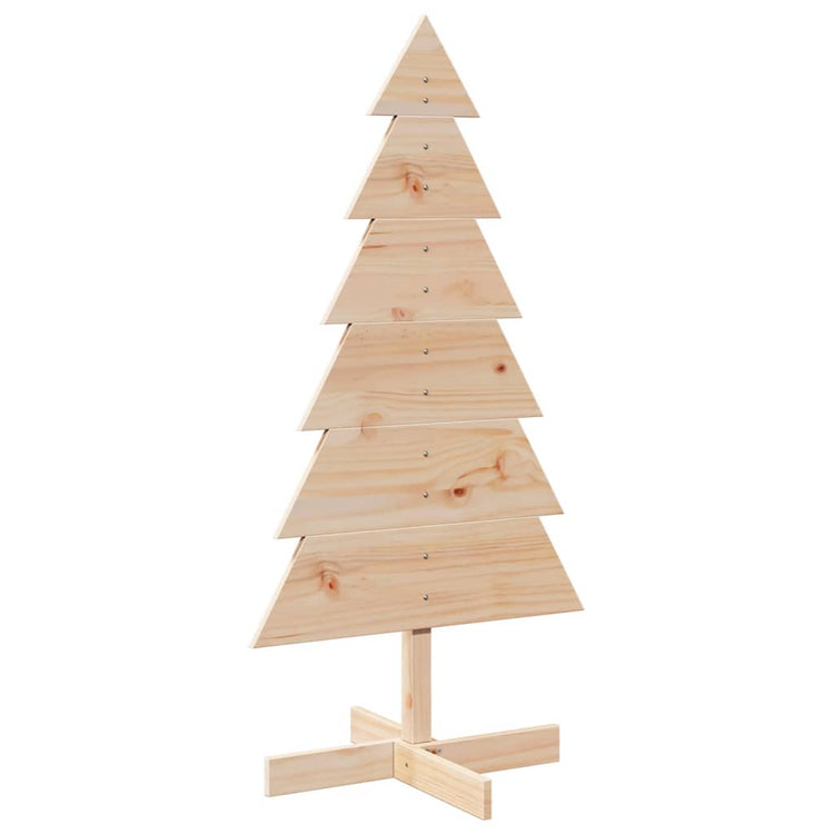 Vidaxl Christmas Decoration Tree de Noël 120 cm Pine solide