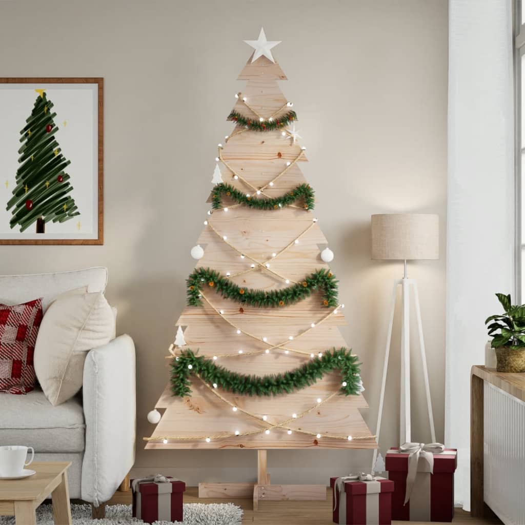 Vidaxl Christmas Decoration Tree de Noël 180 cm Pine solide