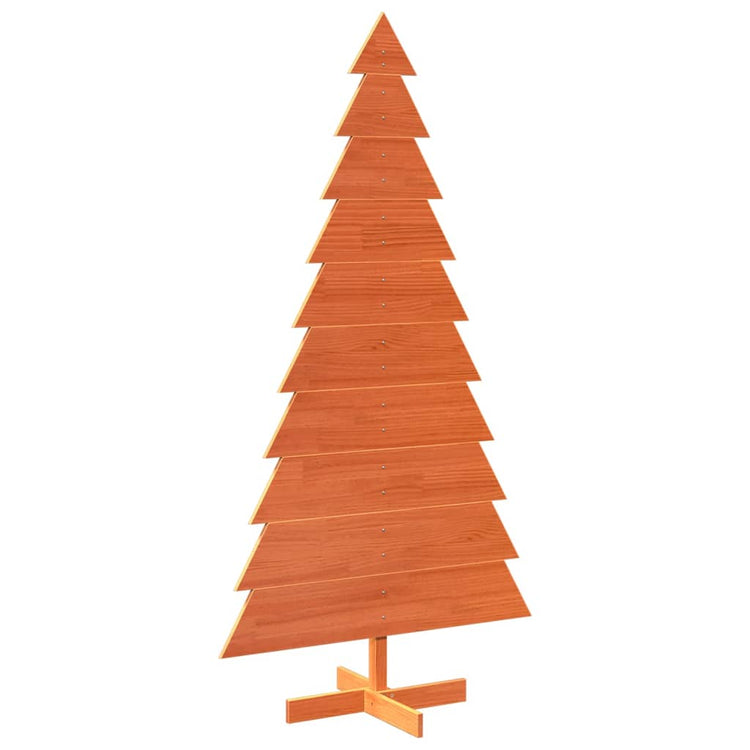 Vidaxl Décoration de Noël arbre de Noël 180 cm Brun