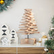 VidaXL décoration de Noël sapin de Noël 60 cm bois de pin massif