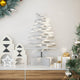 Vidaxl Décoration de Noël arbre de Noël 60 cm Pine solide blanc