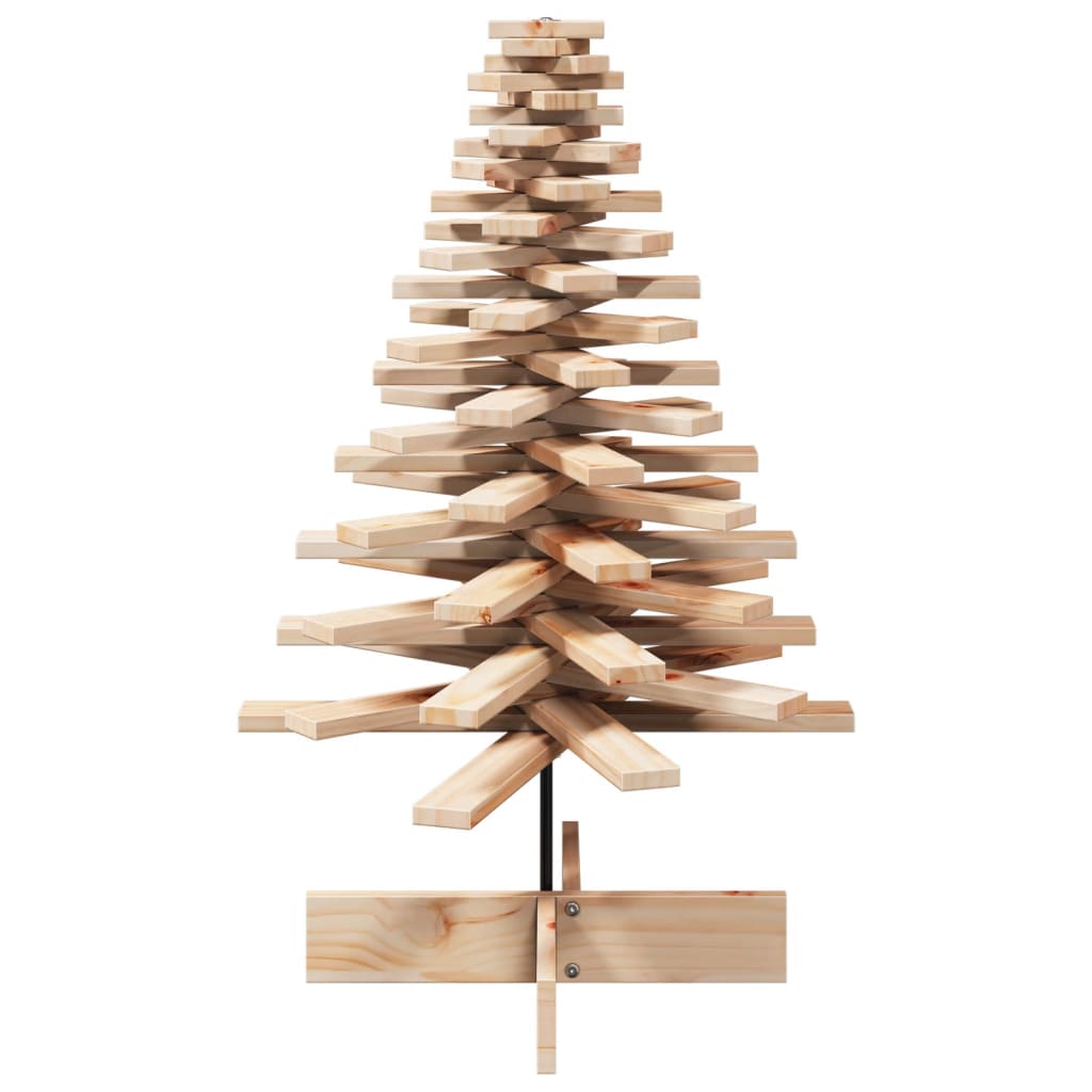 Vidaxx décoration de Noël sapin de Noël 100 cm bois de pin massif