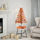 Vidaxx Décoration de Noël Sapin de Noël 100 cm en bois de pin massif, marron lavé