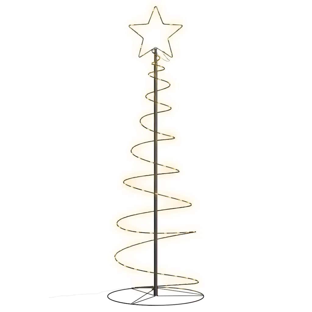 Vidaxl LED Arbre de Noël 100 LEDS blanc chaud 150 cm