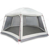 Tente de piscine Vidaxx avec parois grillagées extérieures amovibles 512x458 cm gris