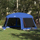 Tente de piscine Vidaxx tente d'extérieur amovible parois grillagées bleu azur