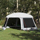 Tente de piscine Vidaxx avec parois grillagées extérieures amovibles 618x532 cm gris