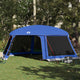 Tente de piscine Vidaxx tente d'extérieur amovible parois grillagées bleu azur