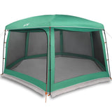 Vidaxx tente de piscine extérieur amovible parois grillagées 670x590 cm vert d'eau - afbeelding 2