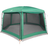 Vidaxx tente de piscine extérieur amovible parois grillagées 670x590 cm vert d'eau - afbeelding 3