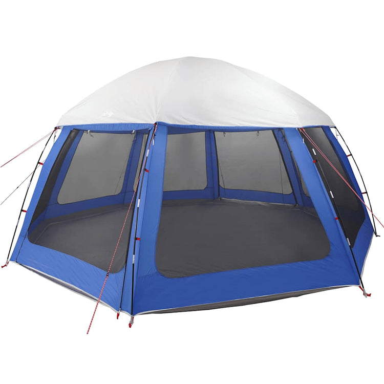 Tente de piscine Vidaxx tente d'extérieur amovible parois grillagées bleu azur