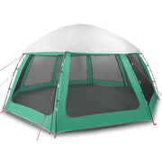 Vidaxx tente de piscine extérieur amovible parois grillagées 510x510 cm vert d'eau - afbeelding 2