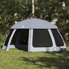 Tente de piscine Vidaxx avec parois grillagées extérieures amovibles 510x510 cm gris