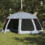 Tente de piscine Vidaxx avec parois grillagées extérieures amovibles 510x510 cm gris - afbeelding 1