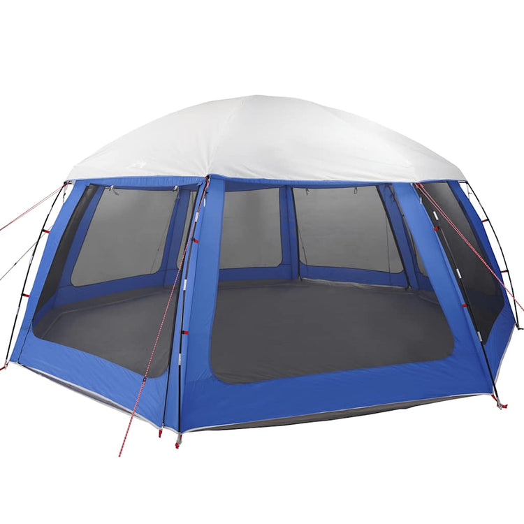 Tente de piscine Vidaxx tente d'extérieur amovible parois grillagées bleu azur