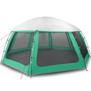 Vidaxx tente de piscine extérieur amovible parois grillagées 612x612 cm vert d'eau - afbeelding 2