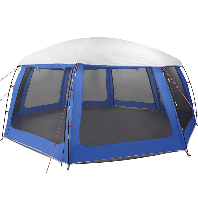 Tente de piscine Vidaxx tente d'extérieur amovible parois grillagées bleu azur